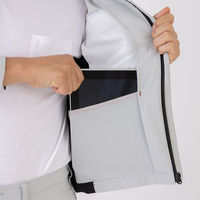 アンドレスケッティ A-7071  ストレッチ長袖ジャケット S グレー コーコス信岡 1着（直送品）