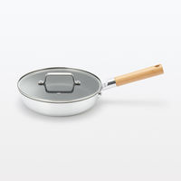 無印良品 中が見えやすい 強化ガラス蓋 直径24cm対応 良品計画