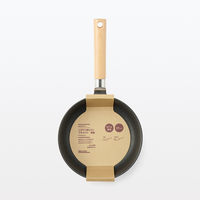 無印良品 焼き面が広い こびりつきにくいフライパン 浅型 ガス火専用 約直径20cm 良品計画