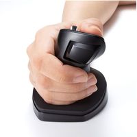 サンワサプライ ワイヤレスエルゴノミクススティックマウス MA-ERGW19 1個（直送品）