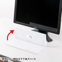 サンワサプライ USBスリムキーボード SKB-SL17WN 1個（直送品）