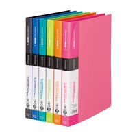 キングジム シンプリーズ クリアーファイル A4タテ 差替式 15ポケット 黒 138SP-BK 1セット（10冊）