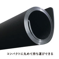 共栄プラスチック ライティングデスクマット PRO 450×770mm ブラック WDM-PRO 1枚