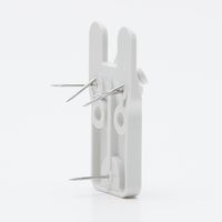 無印良品 壁に付けられる家具長押マグネット付き オーク材突板 ライトグレー 88cm 1セット（4個） 良品計画