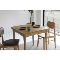 ICHIBA ラシック エクステンションダイニングテーブル ナチュラル RAT-3682NA 1台（直送品）