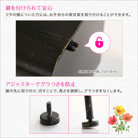 ホームテイスト Fiory(フィオリ) ガーデンポスト ブラック SH-05-35500 1台（直送品）