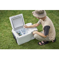 アイリスオーヤマ 充電式ポータブル冷温庫26L IPDW-B3A-W 1台