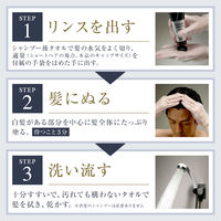 メンズビゲン カラーリンス 白髪用 トリプルプラス アッシュブラック 120g 1個 ホーユー