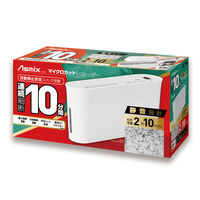 A4 マイクロクロスカットシュレッダー （3.5L/最大3枚細断） B09W アスカ