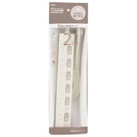 オーム電機 6口2m節電タップ雷ガード付22 00-1577 1個