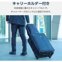 リュック ビジネスリュック 2way 薄型 撥水加工 14インチノートPC ブラック BM-UMBP01BK エレコム 1個