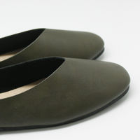 パラデック レ プリエノイエ 携帯スリッポンMオリーブグリーン PLN-2GR 1足