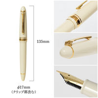 【アウトレット】セーラー万年筆 プロフィットスタンダード万年筆 アイボリー M(中字) 101619417 1本