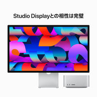 【在庫限り終了】Mac Studio Apple M2チップ 24コアCPU/60コアGPU SSD 1TB シルバー