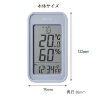 タニタ デジタル温湿度計 TT-589-BL 1個