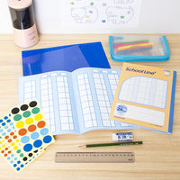 日本ノート 学習帳 スクールライン+ セミB5 配慮かんじれんしゅう 小 中心リーダー入 LGG04R 1冊