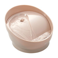 ピュアクリスタル ミューティー 猫用 給水器 ミルキーベージュ 950ml ジェックス