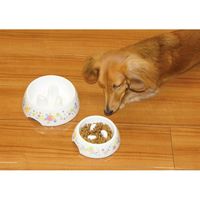ゆっくりデコボコ食器 S 1個 犬用 早食い防止 ドギーマン