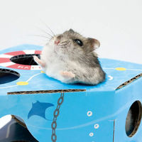 【ワゴンセール】ドギーマン ハムちゃんのうみの箱 1個 ハムスター おもちゃ