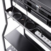 【アウトレット】サンワサプライ 40～65インチ対応 ディスプレイスタンド ブラック CR-PL58BK 1台（直送品）