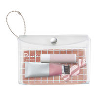 コクヨ ミニポーチ<ピープ> (フラットタイプ) ピンクテラコッタ F-VBF242-6 1セット(2個)（直送品）