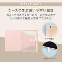 OWLTECH iPad 10.2インチ対応360度回転するケース ネイビーブルー OWL-CVIB10203-NV 1個