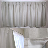 フォレストリンク 遮光1級 防炎 断熱 カーテン 1500×1780mm アイボリー 1セット(2枚入)（直送品）