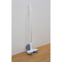 ファミリー・ライフ ファミラ 充電式くるくるツインモップ スピンマジック 8点セット+予備バッテリー 04252 1個