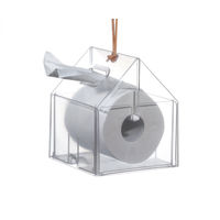 吉川国工業所 再生プラスチックを使ったティッシュホルダー ベージュ THR-01 1個