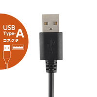 マイナンバーカードリーダー 据置型 USB-A接続 ブラック CRIC-02BK 1個 ナカバヤシ