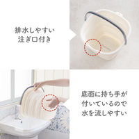 ダイヤ フランドリー畳める洗濯バケツ10L 058134 1個