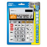 アスカ ビジネス電卓 LL C1255 1セット(1個×2)