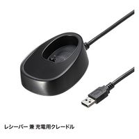 サンワサプライ ワイヤレス2次元バーコードリーダー(2.4GHzワイヤレス) BCR-WL2D1BK 1個（直送品）