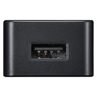 サンワサプライ USB充電器(1A・高耐久タイプ・ブラック) ACA-IP49BKN 1個