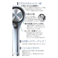 SANEI ファインバブルシャワーヘッド(レイニーメタリック) PS3136-81XA-CDP 1個