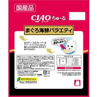 （バラエティパック）いなば チャオ ちゅーる 猫 まぐろ海鮮バラエティ（14g×20本）国産 1袋 ちゅ～る キャットフード 猫用 ウェット おやつ