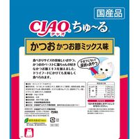 いなば CIAO チャオ ちゅーる 猫 かつお かつお節ミックス味 国産（14g×20本入）1袋 ちゅ～る チュール キャットフード 猫用 おやつ