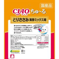いなば CIAO チャオ ちゅーる 猫 とりささみ 海鮮ミックス味 国産（14g×20本）1袋 ちゅ～る チュール キャットフード 猫用 おやつ