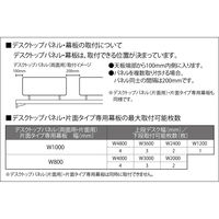 【組立設置込】プラス minimo オプション エンドパネル 片面 グレー MI-068KNEP-R 1台（直送品）