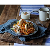 日清製粉ウェルナ 青の洞窟 海老の旨味豊かな海老と帆立のトマトクリーム 1人前 (140g) ×5個