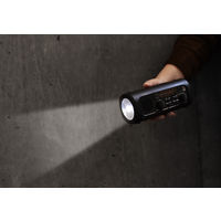 防災ラジオライト ドリテック さすだけ充電ラジオライト3 ブラック PR-323RBK 1台