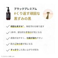ONE STONE TWO BIRDS 洗顔だけじゃない+パックもできる洗顔料 ブラックプレミアム 150mL