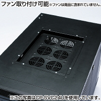 サンワサプライ 19インチマウントサーバーラック(18U) CP-SVC18UN 1台（直送品）