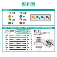 エレコム スーパーフラットケーブル用RJ45コネクタ LD-FRJ45T10