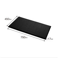 カーボーイ 足腰マット穴なし Sサイズ グリーン AM-01GR 1枚