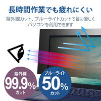 Dynabook RJ74 用 プライバシーフィルター のぞき見防止 14Wインチ EF-PFKDY01 エレコム 1個（直送品）