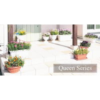 【園芸用品】アップルウェアークイーンプランター 650型 ブラウン 14L 650×225×180mm ガーデニング