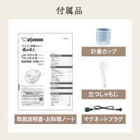 象印マホービン マイコン炊飯ジャー NL-DB18-WA ホワイト 1台