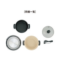 象印マホービン グリルなべ EP-RE20-TA ブラウン 1台