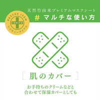 ナファ生活研究所 TAKEFU　天然竹由来プレミアムマスクシート　1セット（20枚入り60袋） NAFA-9273（直送品）